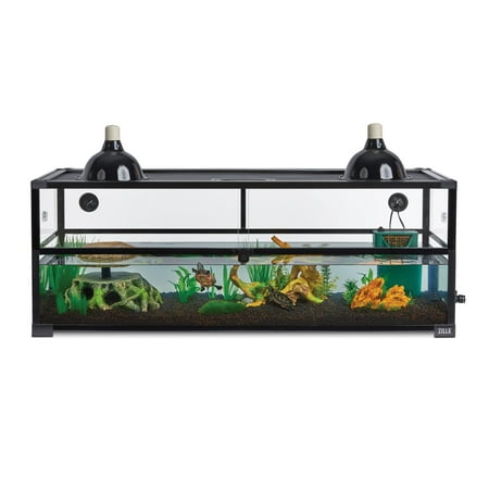 Zilla Aquatic Turtle QuickBuild Habitat 47”x15”x18”