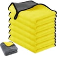 thumbnail image 1 of Toallas de Limpieza de Microfibra, 6 Piezas Trapos de Limpieza Profesional Grueso para Auto, Paño de Limpieza Microfibra Super Suaves y Absorbentes para Coche, Cocina, 1 of 4
