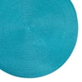 thumbnail image 2 of DII Round Woven Kitchen Placemat Set, Set of 6, 15" Diameter, 100% Polyethylene, Multiple Colors/Set Sizes, 2 of 6