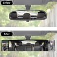 thumbnail image 5 of Car Truck Van Wide Angle Auxiliary Large Vision Interior Rearview Convex Mirror Blind Spot Blindspot Clipon Rear Seat Baby Watch, 5 of 11