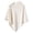 White, variant on Women's Versatile Knitted Shawls Scarf Poncho Sweater Capes with Buttons Lightweight Fall Winter Wraps