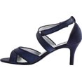thumbnail image 4 of touch ups women's amber navy glitter sandal 7.5 w, 4 of 7