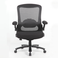 thumbnail image 1 of Bariatric Flip Arm Mesh Desk Chair, 400 lbs Capacity with Adjustable Lumbar, 1 of 2