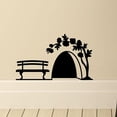 thumbnail image 3 of Mouse Hole 'In The Garden' Vinyl Skirting Wall Sticker 9 x 5cm UK Seller, 3 of 4