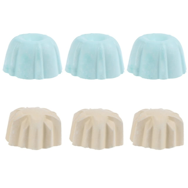 6 piezas de piedra mineral de calcio para masticar, juguete para moler dientes para hámster, rata, chinchilla, conejo (color aleatorio)