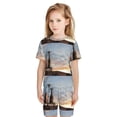 thumbnail image 5 of Balery Elephant Giraffe Conjunto de Pijama Infantil de Manga Corta con Estampado – Ropa de Dormir de Algodón Suave-3X-Large, 5 of 5
