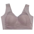thumbnail image 2 of Darzheoy Bras for Women No Underwire Women's Underwear Wirefrees No Creases Beautiful Bra Iarge Chest Bra 100CD-105BC, 2 of 3