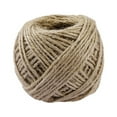 thumbnail image 1 of Ikeay Clearance Item Rope 40M Natural Brown Jute Hemp Rope Twine String Cord Shank Craft String Diy Making Brown, 1 of 1