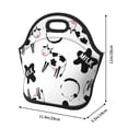 Salouo Cute Cow and Milk Stains for Lunch Tote,Lunch Bag Insulated