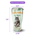 thumbnail image 5 of Siberian Husky Mother Book Lover Living That Dog Mom Life Happy Mother's Day 30oz Stainless Steel Tumbler Insulated Cup with Lid Husky Dog Lover Gifts - 03004, 5 of 5