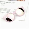 thumbnail image 1 of ITFABS Lunettes de Soleil Rondes Élégantes pour Enfants, Loisirs, Givrées, Quotidien, Voyage, Ombrage, 1 of 2