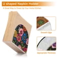 thumbnail image 5 of Yayeee Napkin Holder for Table Kitchen Paper Tissue Organization, Vibrant Blooming Flowers, 5 of 8