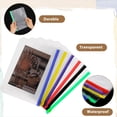 thumbnail image 4 of 12 fundas para carpetas tamaño A5 con 6 agujeros y 42 insertos autoadhesivos para archivadores de anillas., 4 of 4
