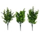 thumbnail image 3 of Monstrate 10 piezas ABS planta falsa reemplazo decorativo vivo balcón restaurante café casa hojas artificiales decoración Arboles Artificiales 25g Monstrate HA083942-01, 3 of 6