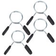 thumbnail image 4 of Spring Collar Clips, Rugged Barbell Clamp Spring Collar Clip  For Fitness For Aerobics For Home For Body Building Inner Diameter 48mm 4 Pieces, 4 of 8