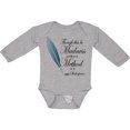 thumbnail image 3 of Inktastic Shakespeare Hamlet Madness Boys or Girls Long Sleeve Baby Bodysuit, 3 of 5