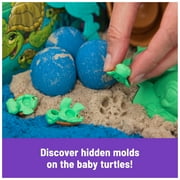 Kinetic Sand, Project Planet Turtle Beach, 14oz Sand, Tools & Molds, Sustainably Minded