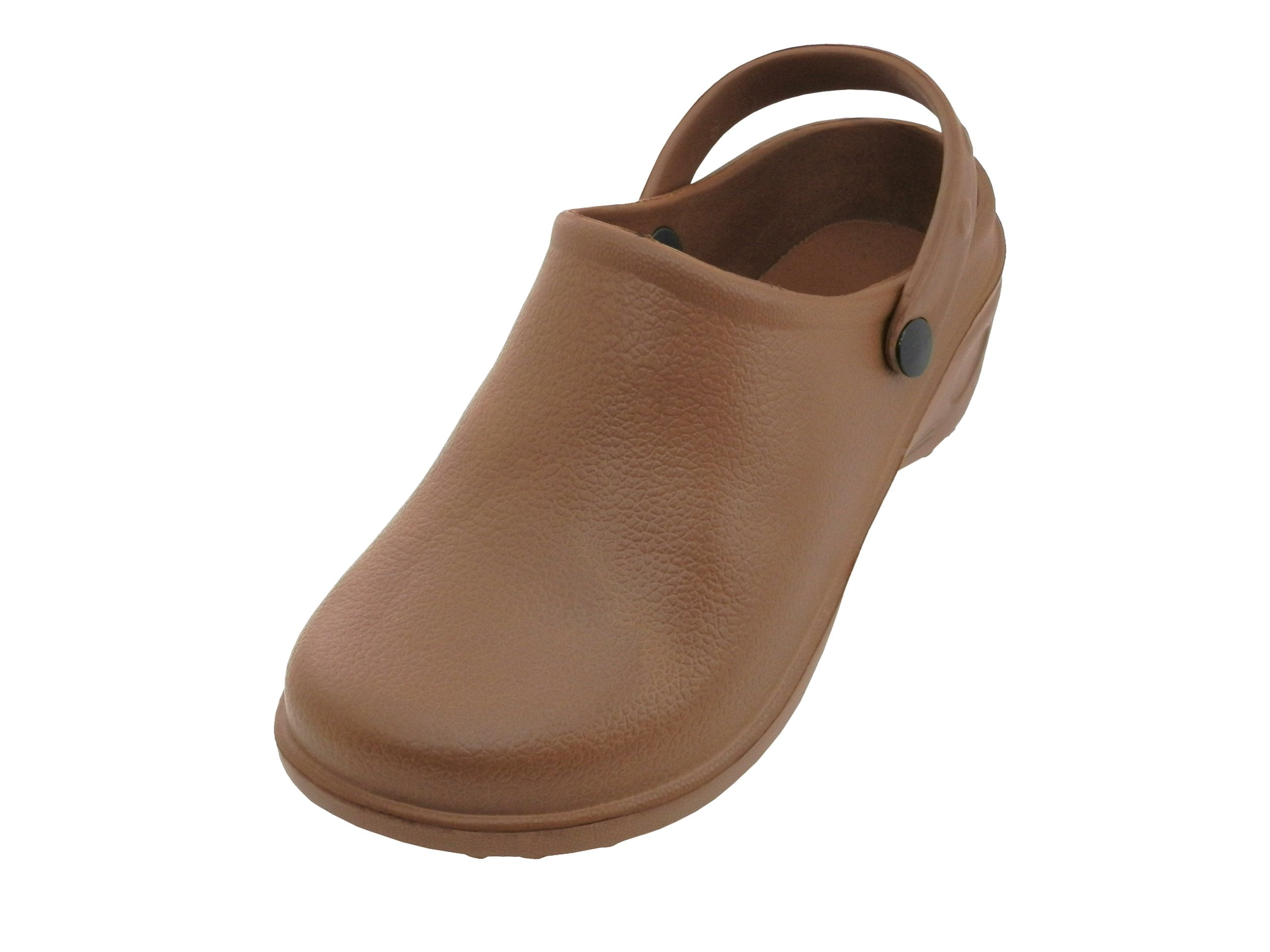 brown nursing clogs