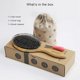 thumbnail image 5 of Boar and Bamboo Bristle Hairbrush Wide Anti-Static Comfortable and Durable Massage Pad (Black), 5 of 5