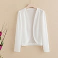 thumbnail image 4 of Cardigan Sweaters for Women Hemlock Long Sleeve Ice Silk Knit Skirt V Neck Cardigan Sweater, 4 of 7