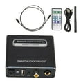 thumbnail image 1 of Digital To Analog Audio Decoder, Multi Scene Stable Multi Format Support Sturdy Audio Converter Adapter Durable With Remote Control For Home Theater, 1 of 8