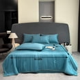 thumbnail image 3 of InsCrazy Summer Quilt Luxury Cooling Duvet Cover Silky Soft Lightweight Comforter Cooling Blankets For Hot Sleepers, 3 of 7