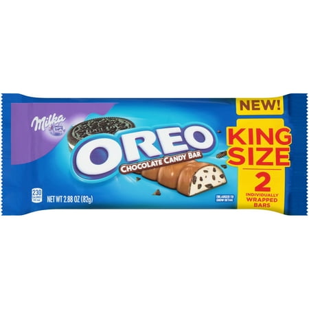Milka oreo chocolate candy bar king size - 2 ct