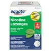 Equate Nicotine Polacrilex Lozenges, 4 mg, Mint Flavor, 108 Count, Compare to Nicorette® Lozenge Active Ingredient