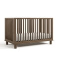 thumbnail image 4 of Art of Nursery by Storkcraft Sicily Deluxe 3-in-1 Convertible Crib with Bonus Toddler Guardrail, Hazelnut, 4 of 15