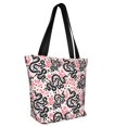 thumbnail image 3 of Kdxio Black Snake Women Reusable Grocery Bags Foldable Ripstop,Reusable Shopping Bags for Shopping,Gym,Gift, 3 of 8