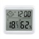 thumbnail image 1 of TermóMetro Digital Ultrafino, Medidor de Humedad ElectróNico AutomáTico, Reloj Despertador, HigróMetro Seco para Interiores LCD, 1 of 5