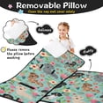 thumbnail image 3 of Dachshund and Flower Toddler Nap Mats for Kids Preschool,Sleeping Mat Bag or Kids,Toddler Sleeping Bag,Toddler Nap Mat or Daycare, 3 of 6