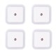 thumbnail image 1 of Lámpara de luz nocturna LED enchufable de 4 unidades con sensor inteligente de anochecer a amanecer, ideal para habitación infantil, baño, cocina, pasillo, escaleras (blanca), 1 of 7