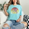 thumbnail image 2 of Anime Girl with Pink Hair Holding Sword, Chalky Mint Comfort Colors T-Shirt, XL, 2 of 3