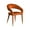 Cognac, variant on Meridian Furniture Destiny Cream Velvet Dining Chair