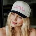 thumbnail image 3 of I’m Nicer When I’m Tan Hat, Funny Summer Trucker Cap for Women, Embroidered Beach Hat, Vacation Vibes Snapback, Sassy Sun-Lover Gift, 3 of 5