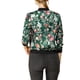 thumbnail image 3 of CHAQUETA BOMBER PARA MUJER INSPIRE CHIC, AJUSTADA, LIGERA, CON CREMALLERA, TALLA XS, VERDE OSCURO, 3 of 7