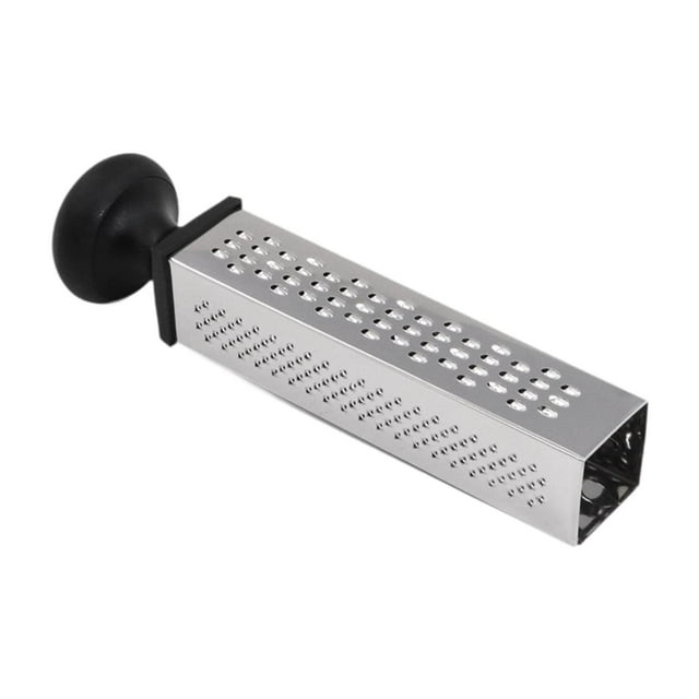 Siruishop Box Grater Ergonomic Design 4 Sided Potato Grater for Cheese Ginger Potatoes