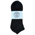 thumbnail image 3 of Yacht & Smith Bulk Thick Cotton Socks Wholesale Men, Womans or Kids Crew Cut, Ankle and Low Cut Mix Sport Socks - 72 Pairs (Solid Black, Mens 10-13), 3 of 9