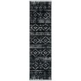 thumbnail image 3 of SAFAVIEH Montage Elijah Geometric Indoor/Outdoor Area Rug, Grey/Black, 6'7" x 6'7" Round, 3 of 4