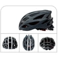thumbnail image 3 of Sonducket Casco de ciclismo, gorras transpirables para exteriores, equipo de protección para bicicletas, tocado, sombrero ajustable, escalada en Ciclismo Negro, 3 of 6