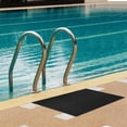 thumbnail image 4 of PPOSFPH Drainage Mat, 3 x 3.3ft Non Slip Rubber Floor Mats, Pool Mat for Indoor Outdoor Entrance Bar Wet Area, Black, 4 of 11