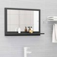 thumbnail image 1 of vidaXL Bathroom Mirror Grey 60x10.5x37 cm Engineered Wood, 1 of 4