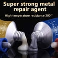 thumbnail image 2 of Pegamento fuerte Caster para soldadura en frío para Metal, herramienta de reparación de aleación de aluminio, radiador, pegamento AB resistente a altas temperaturas, 2 of 4