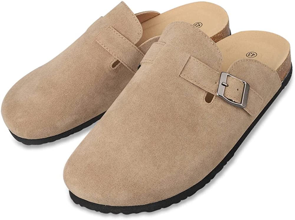 Boston Suede Clogs for Women Men Dupes Unisex Arizona Delano Slip-on