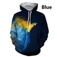 thumbnail image 4 of Nueva sudadera con capucha creativa para hombre y mujer con estampado 3D de loro, novedad en sudaderas con capucha con estampado de animales y personalidad, 4 of 4