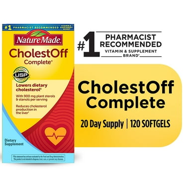 Nature Made CholestOff Complete, Softgels 120 ea