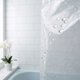 thumbnail image 5 of Cortina de Ducha Semitransparente con Ojetes Reforzados Antióxido, Cortina de Baño Impermeable de Alta Resistencia, 180x220 cm, 5 of 8