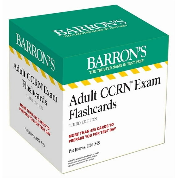 Adult CCRN Exam Flashcards, Third Edition: Up-to-Date Review