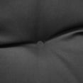 thumbnail image 4 of Ebony Outdoor Settee Cushion 19 x 19 in Solid Black, 4 of 6